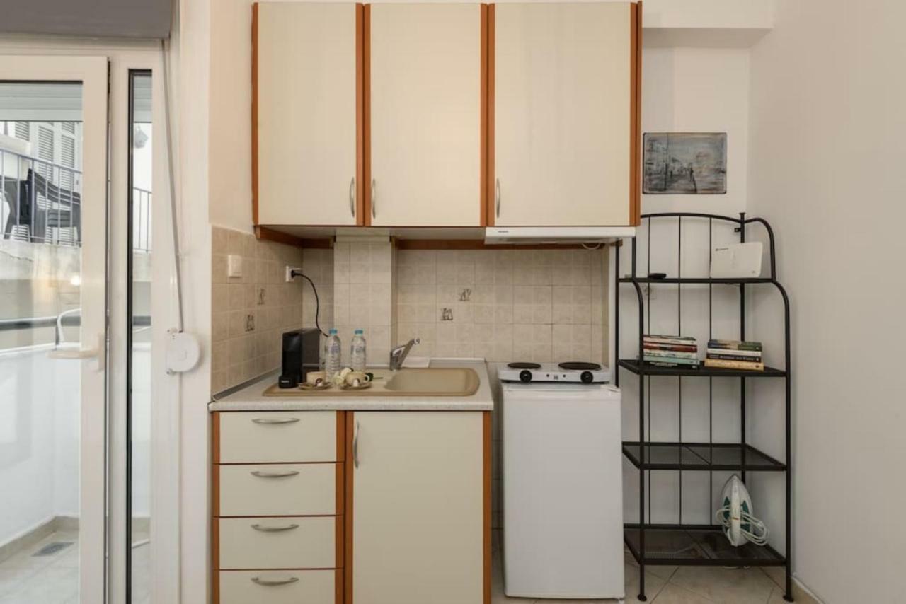 Central Studio! Fiber Wifi, Ac, Private, Self Check-In! Selanik Dış mekan fotoğraf